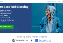 Bluehost主机优惠码：价格低至1.99美元+免费域名-国外主机测评